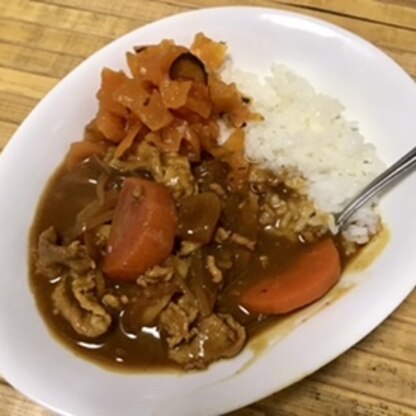 肉じゃがを作りすぎたので、こちらを作らせて頂きました。
リメイクとは思えない程、とても美味しかったです。
ルーも少なくて良くていいですね。
ご馳走様でした。